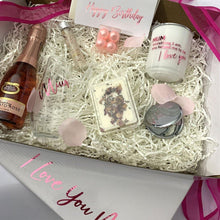 Load image into Gallery viewer, Personalised Birthday &quot;Pretty in Pink&quot; Gift Hamper for Women - PrettyLittleGiftBox