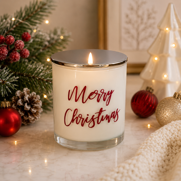 Merry Christmas Soy Candle