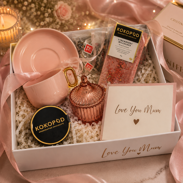 Personalised Cristina Re Tea Cup & Candle Gift Box for Her
