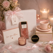 Load image into Gallery viewer, Personalised Cristina Re Tea Cup &amp; Candle Gift Box for Her