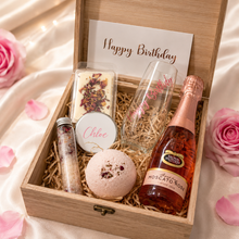 Load image into Gallery viewer, "Gift From the Heart" Happy Birthday Personalised Luxury Hamper