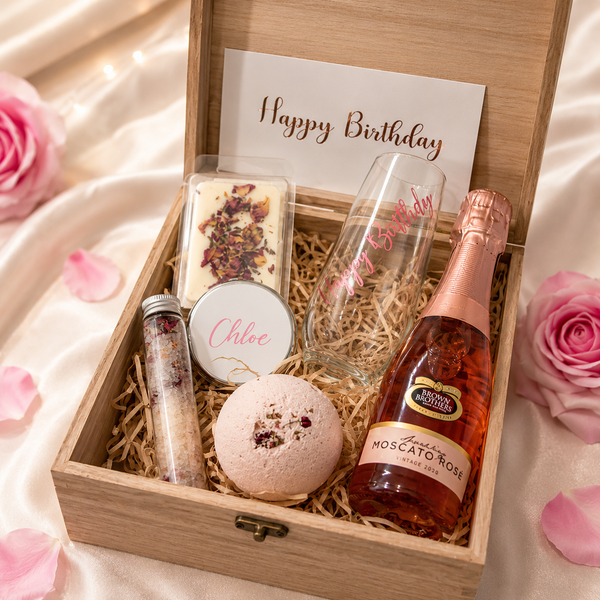 "Gift From the Heart" Happy Birthday Personalised Luxury Hamper