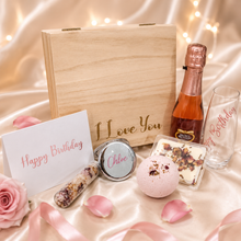 Load image into Gallery viewer, "Gift From the Heart" Happy Birthday Personalised Luxury Hamper