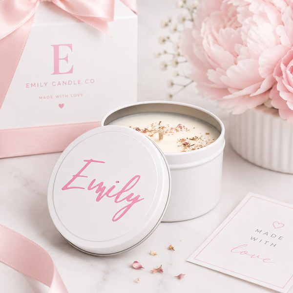 Personalised Mother's Day Gift - "Pretty in Pink Gift Box"