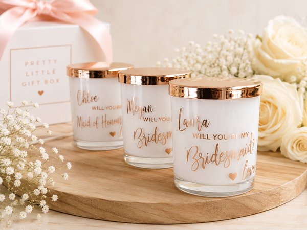 I can't say I do without you - Personalised Bridesmaid Soy Candle