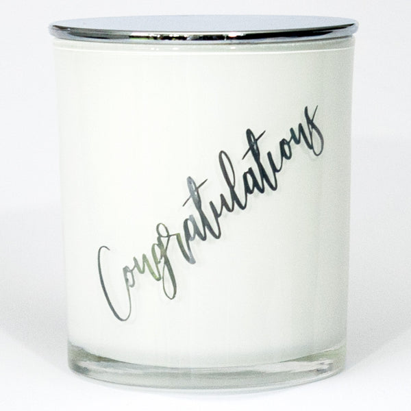 Celebrations Gift - Congratulations Soy Candle - PrettyLittleGiftBox