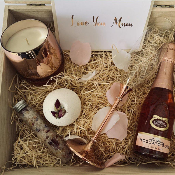 filled gift box ideal for mothers day