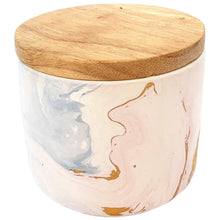 Load image into Gallery viewer, marble candle with lid