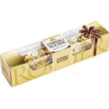 Load image into Gallery viewer, 5 pack of ferrero rocher chocolate