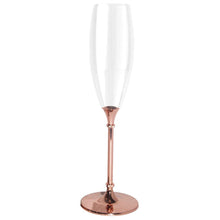 Load image into Gallery viewer, Rose Gold Champagne flute