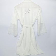 Load image into Gallery viewer, Personalised Satin Bridal Party Bath Robes - PrettyLittleGiftBox
