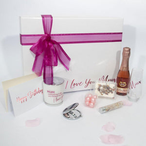 Personalised Birthday "Pretty in Pink" Gift Hamper for Women - PrettyLittleGiftBox
