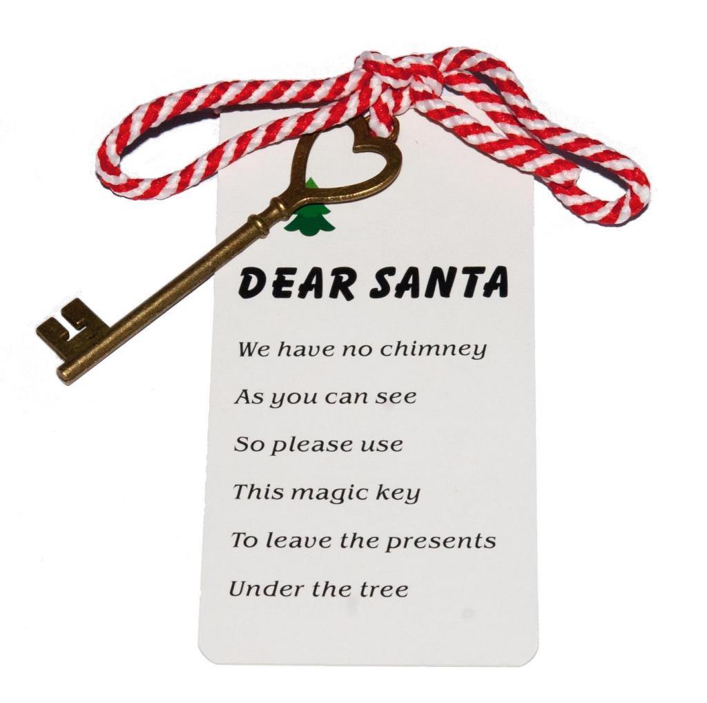 Santa Key Card Santas Magic Key | Afterpay – PrettyLittleGiftBox