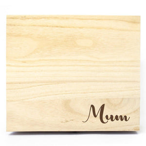 Mother of Bride / Groom Luxury Hamper - With Timber Keep Sake Gift Box - PrettyLittleGiftBox