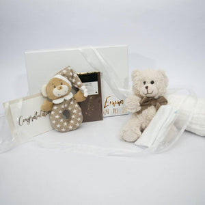 Neutral Baby Shower Gift Box