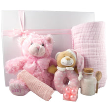 Load image into Gallery viewer, Baby Girl Gift Box Deluxe - PrettyLittleGiftBox