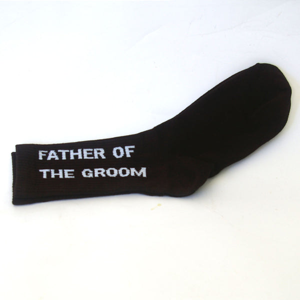 father of the groom bamboo socks