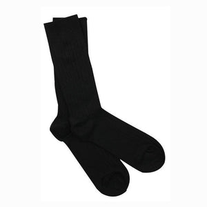 Black bamboo socks