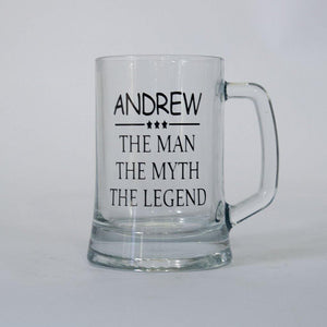Beer Stein, then man, the myth, the legened